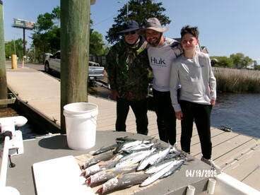 Weakfish Trout are in,