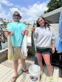 The Mahi Mahi are chewing!