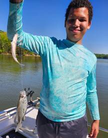 Catching crappie 2X 