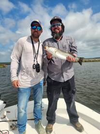 Trout bite is on fire!