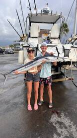 Spearfish in good numbers  off the Kona 
