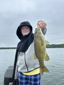 Smallies are chewin!
