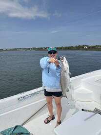 Monster 7 1/2 lb Speckled Trout in the Creeks