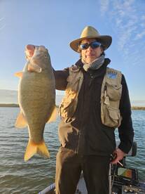Hefty Smallies Being Caught on Erie