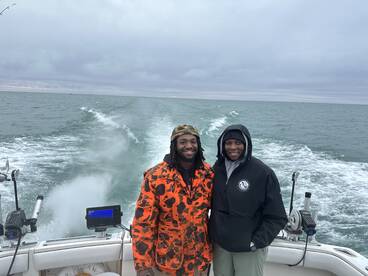 Great 2 person trip this morning 