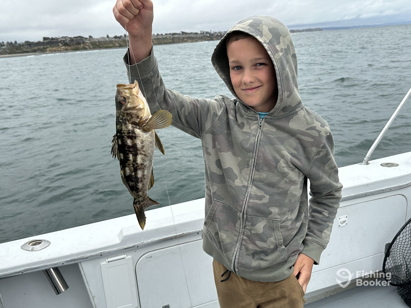 17” calico bass