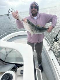 NYC striped bass fishing