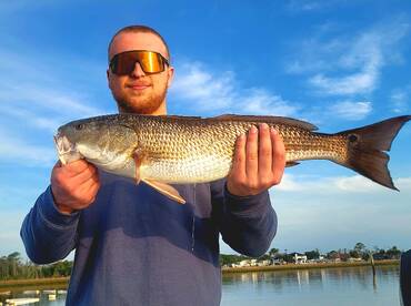 Redfish are biting