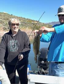 Bass and trout spawn is on!!