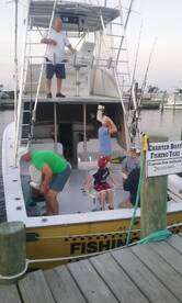 Gearing up to go to sea