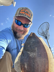 Flounder and the ospreys are active!