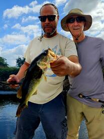 Peacocks clowns and largemouths this mor