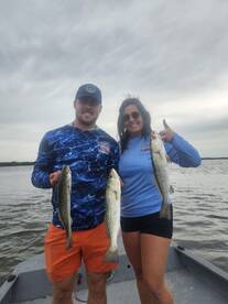 Bad weather and big fish 