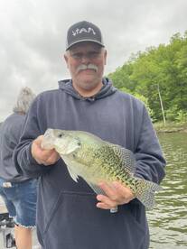 Crappie day of fishing