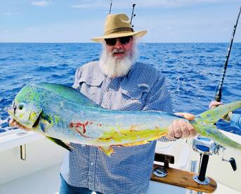 Finally Some trolling action today as th