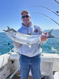 Great morning of fishing today. The King