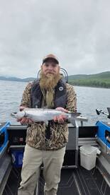 Some early Coho showing up ahead of opening day.