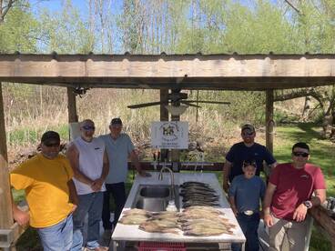 Walleye on Saginaw Bay
