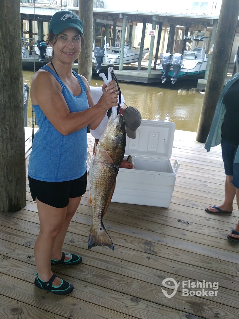 She wanted a Redfish and we sealed the deal