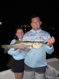 Snook bite 