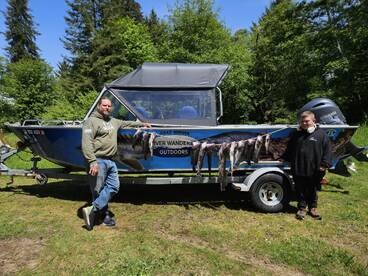 Lingcod are in thick!