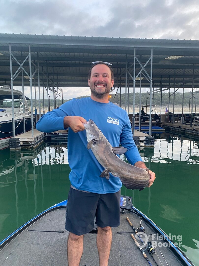 You never know when you might catch a big catfish!