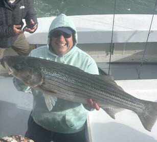 Great Striped Bass fishing going on!