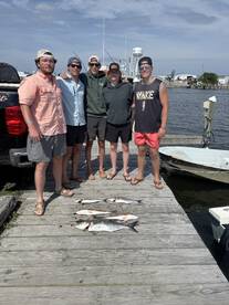 Red drum and blue fish kinda day 