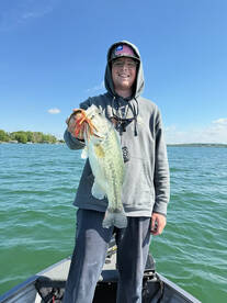 Big bass for the day