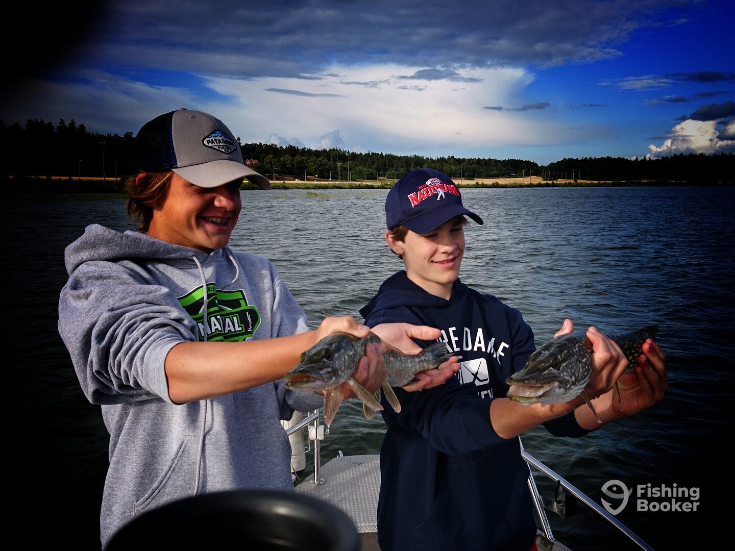 Double catch!