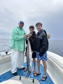 Rainy day fishing