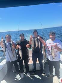 Coho fishing is open and fishing is grea