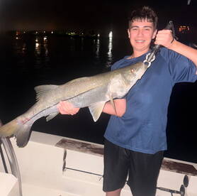 The snook are firing! 