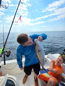 Amberjack bite is hot