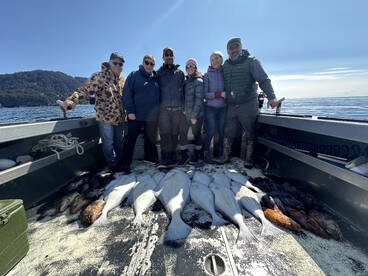 Halibut and rockfish combo! 