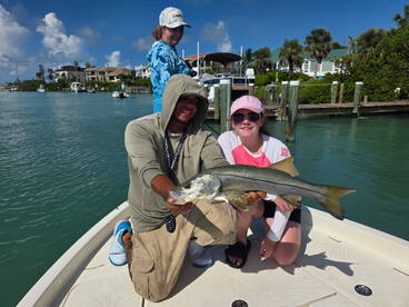 Snook bite 