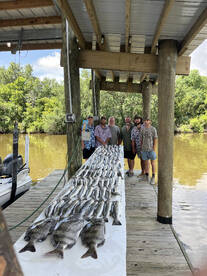 2 boats equals 90 specks!