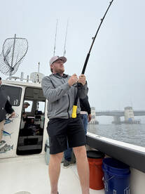 Super foggy day fish on