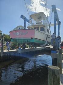 Boat maint.
