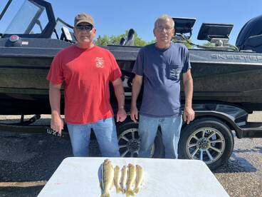 More walleyes in the boat