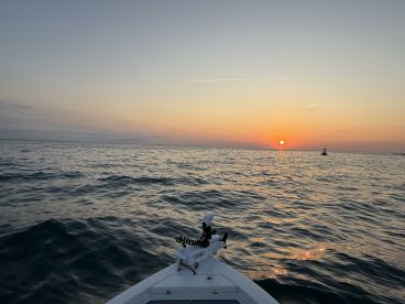 Ray just loves to fish