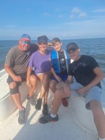 Caught our limit in no tine