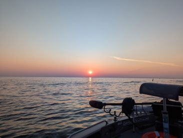 Amazing first fishing trip on Saginaw Bay!