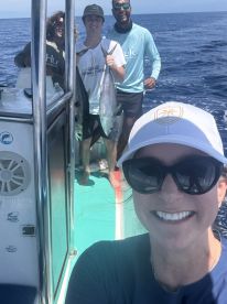 30 lb yellow fin Tuna no catch and release today 