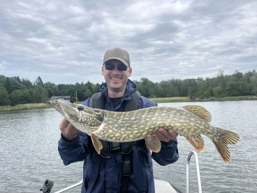 Awesome pike fishing with Stefan