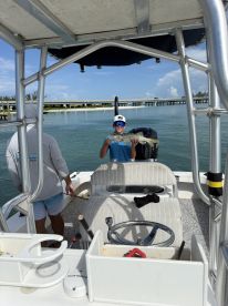 First time salt water fishing!!