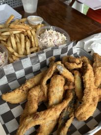 Cpt. Derek and First mate Garret put us on the fish!