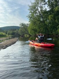 Scenic Kayack Fishing 