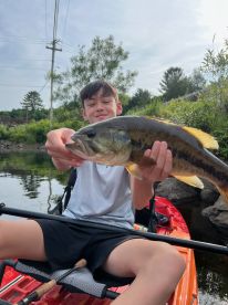 Scenic Kayack Fishing 