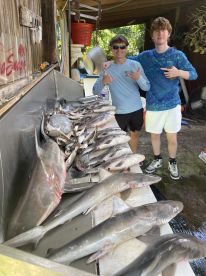 Fishing with 2 teenagers